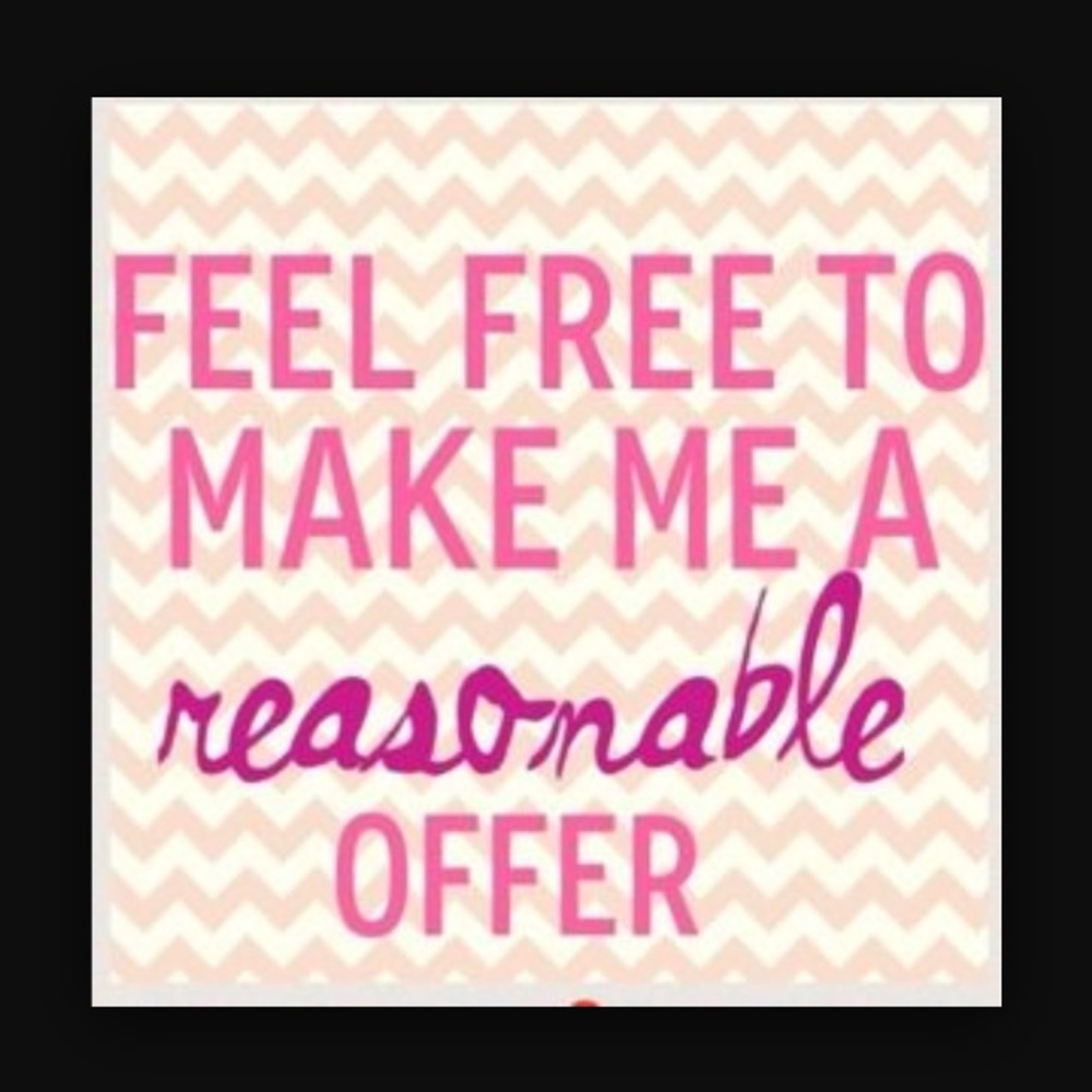 All *reasonable* offers will be accepted